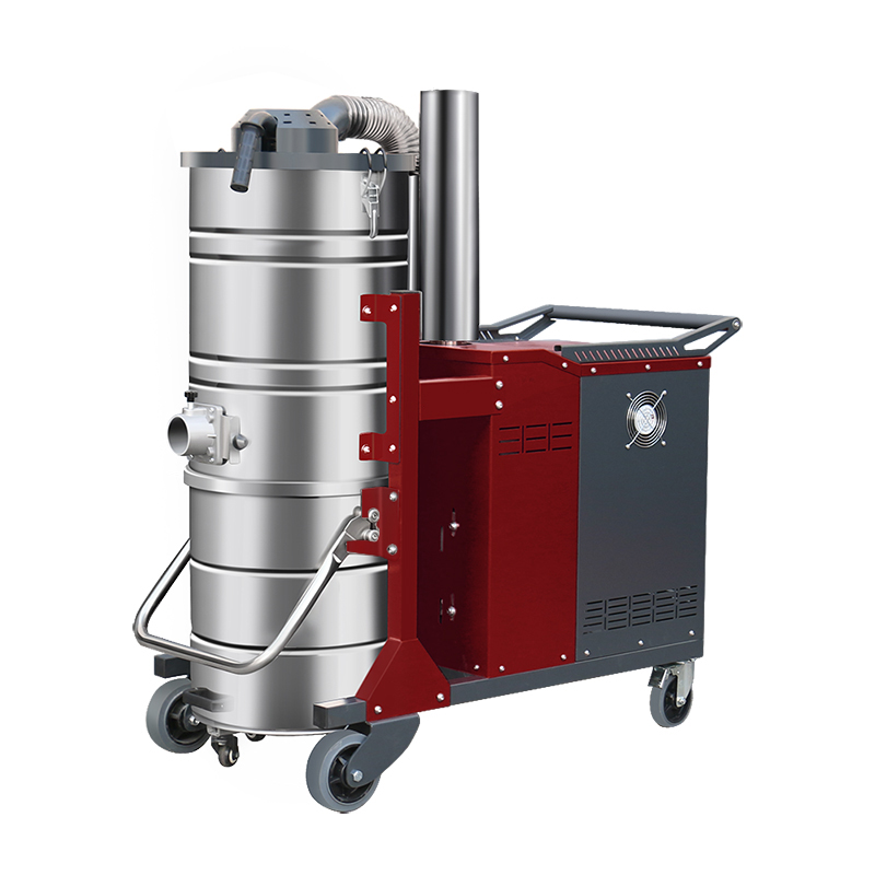 辽源坦洁380V 双桶手动反吹工业吸尘器X8系列